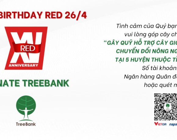 MỪNG RED 15 TUỔI GÓP CÂY TREEBANK 🌱