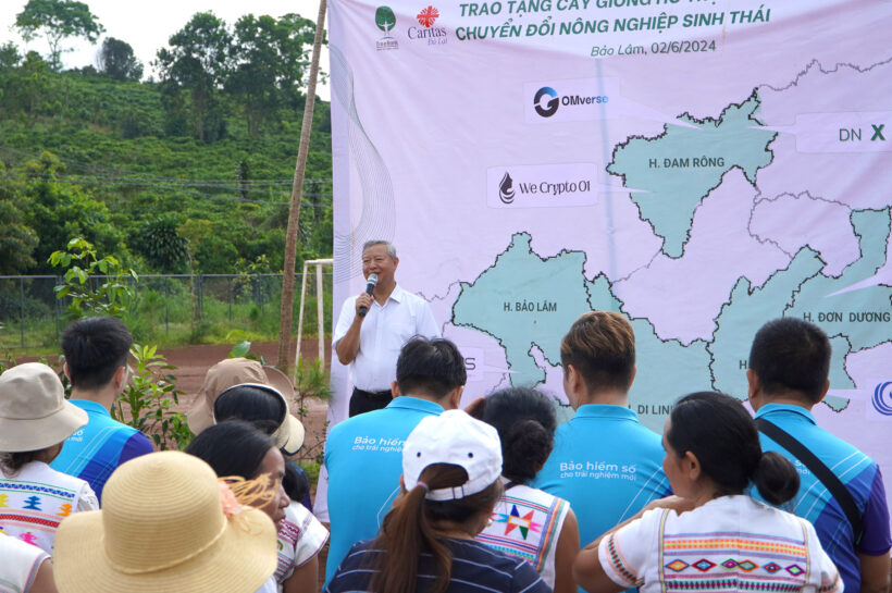 2024 – DỰ ÁN HỖ TRỢ CÂY GIỐNG CHO ĐỒNG BÀO 5 HUYỆN Ở LÂM ĐỒNG CHUYỂN ĐỔI NÔNG NGHIỆP SINH THÁI