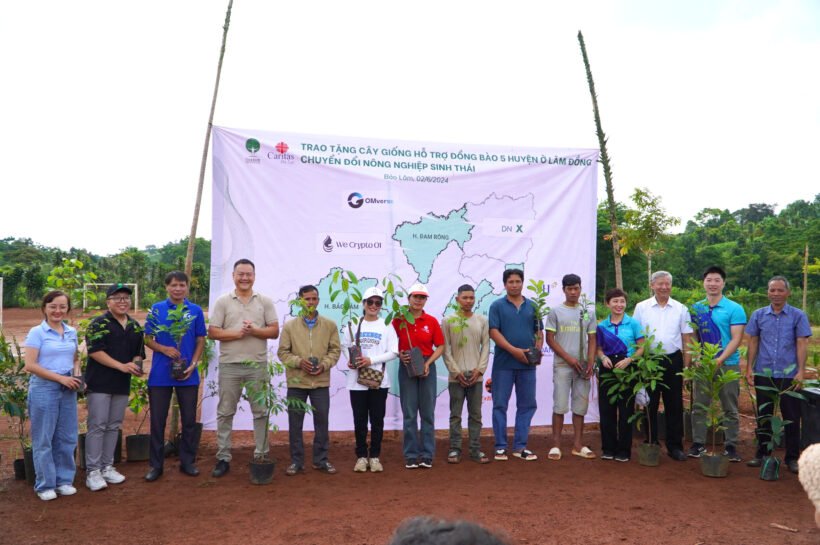 2024 – DỰ ÁN HỖ TRỢ CÂY GIỐNG CHO ĐỒNG BÀO 5 HUYỆN Ở LÂM ĐỒNG CHUYỂN ĐỔI NÔNG NGHIỆP SINH THÁI