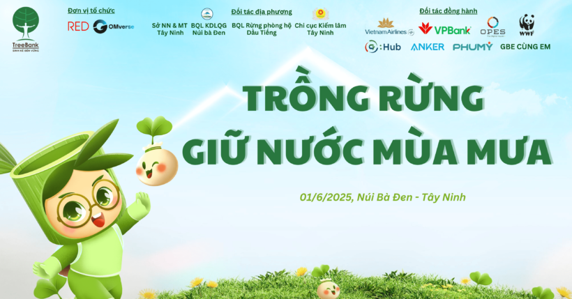 CÙNG TREEBANK “TRỒNG RỪNG GIỮ NƯỚC MÙA MƯA” TẠI TÂY NINH HƯỞNG ỨNG NGÀY MÔI TRƯỜNG THẾ GIỚI CÙNG TREEBANK “TRỒNG RỪNG GIỮ NƯỚC MÙA MƯA” TẠI TÂY NINH HƯỞNG ỨNG NGÀY MÔI TRƯỜNG THẾ GIỚI