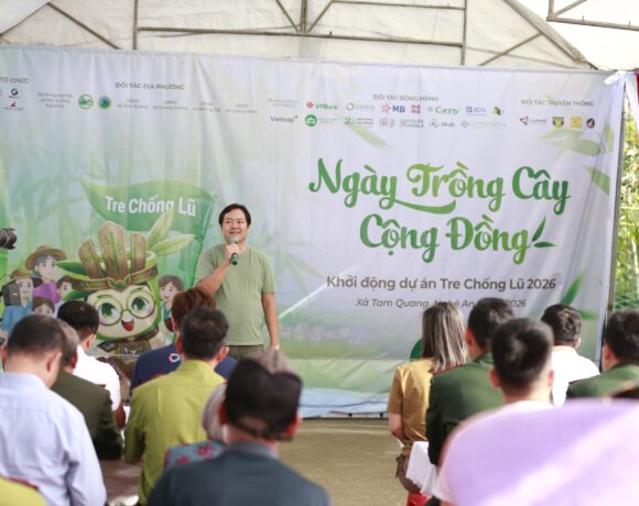 NGÀY TRỒNG CÂY CỘNG ĐỒNG 2026 – KHỞI ĐỘNG DỰ ÁN “TRE CHỐNG LŨ” TẠI TÂY NGHỆ AN