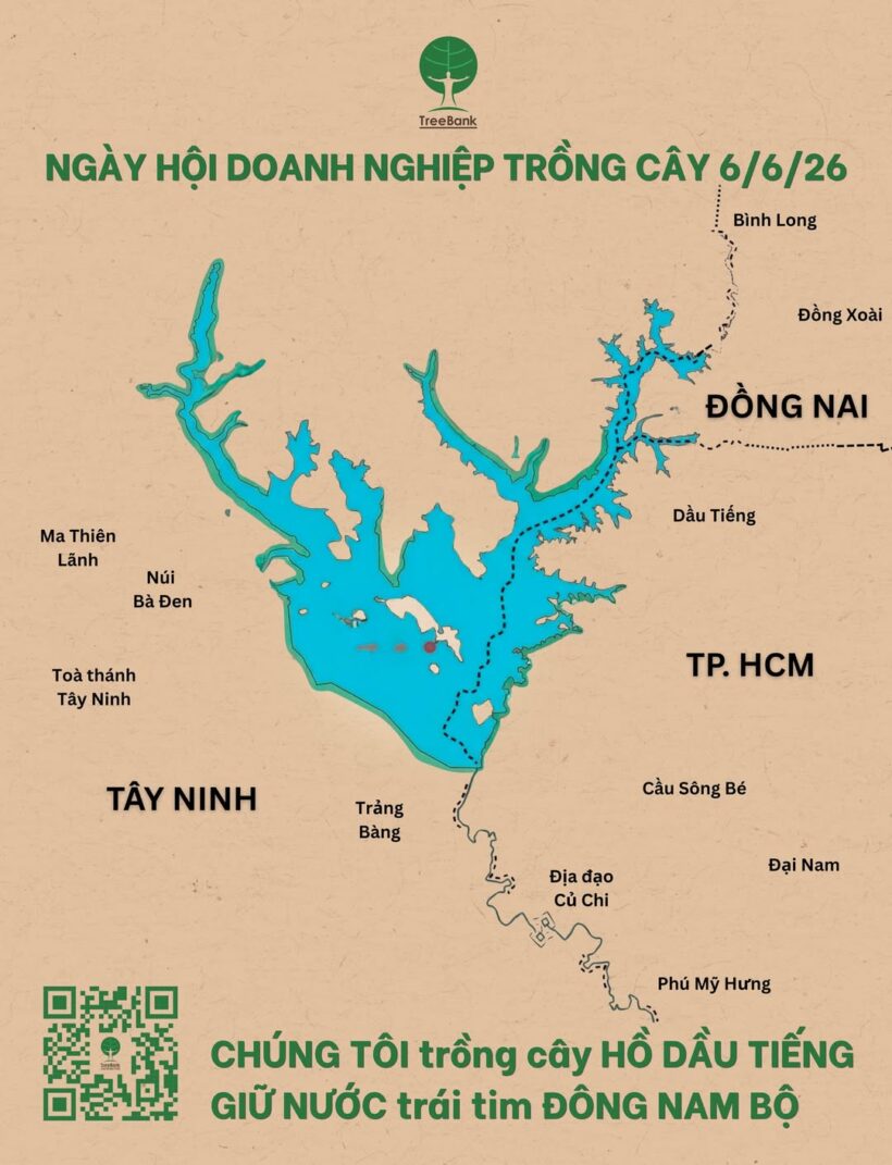 NGÀY HỘI DOANH NGHIỆP TRỒNG CÂY: GIỮ NƯỚC TRÁI TIM VÙNG ĐÔNG NAM BỘ