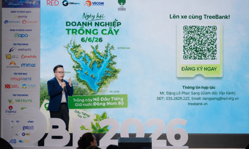 KICKOFF “NGÀY HỘI DOANH NGHIỆP TRỒNG CÂY 6/6” TẠI VOBF 2026 KICKOFF “NGÀY HỘI DOANH NGHIỆP TRỒNG CÂY 6/6” TẠI VOBF 2026